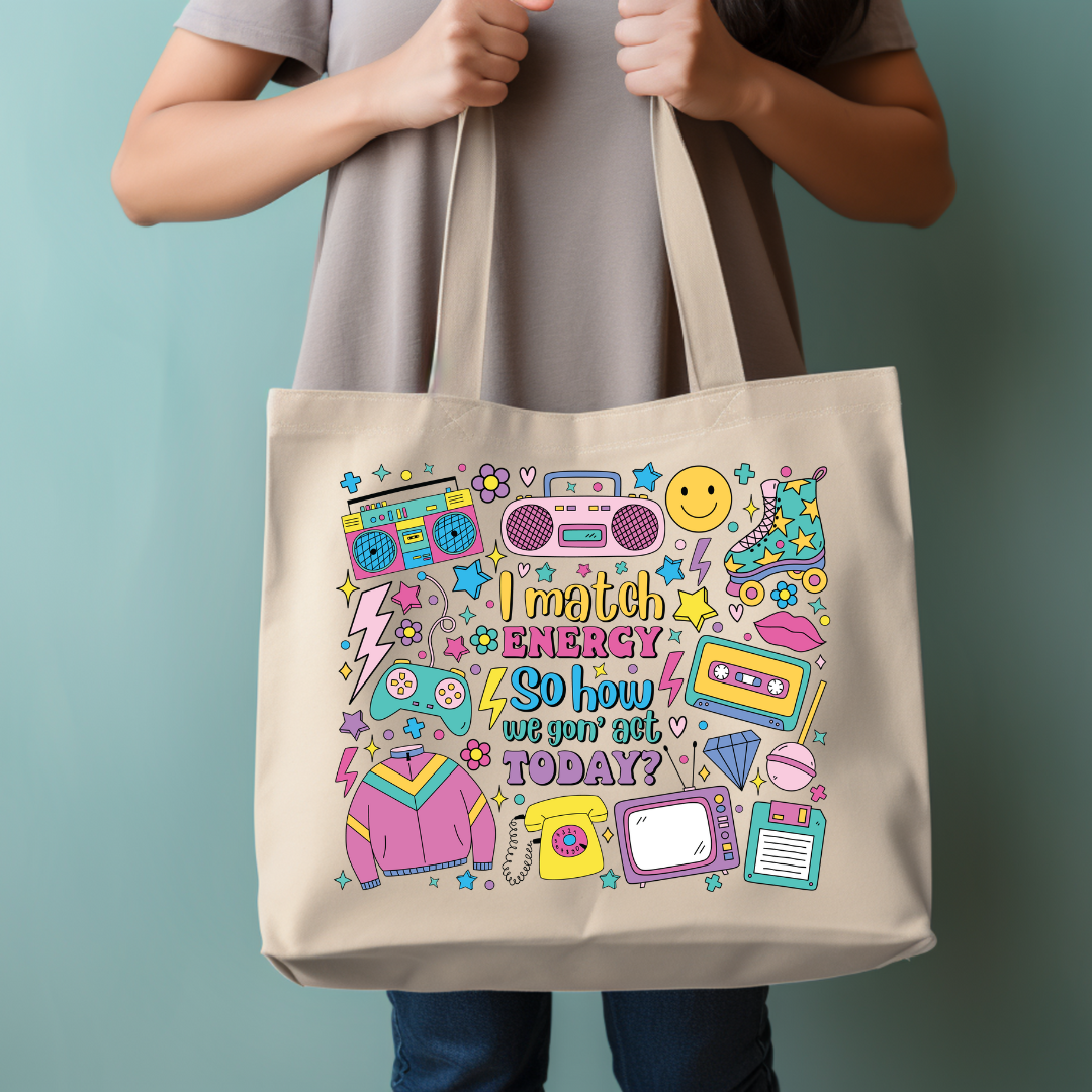 Matching Energy Tote Bag