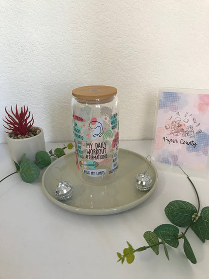 Tasse 'My Daily Workout Affirmations'