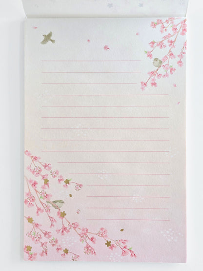 A5 Sakura Briefpapierblock