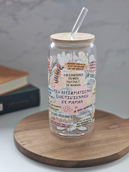 Tasse 'Mes Affirmations Quotidiennes de Maman'