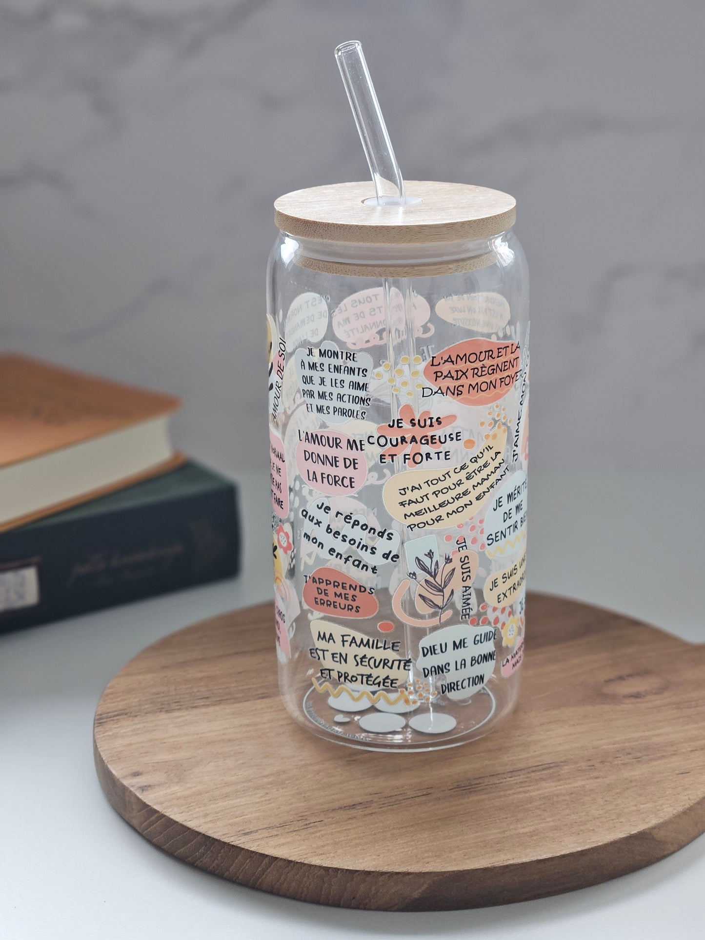 Tasse 'Mes Affirmations Quotidiennes de Maman'