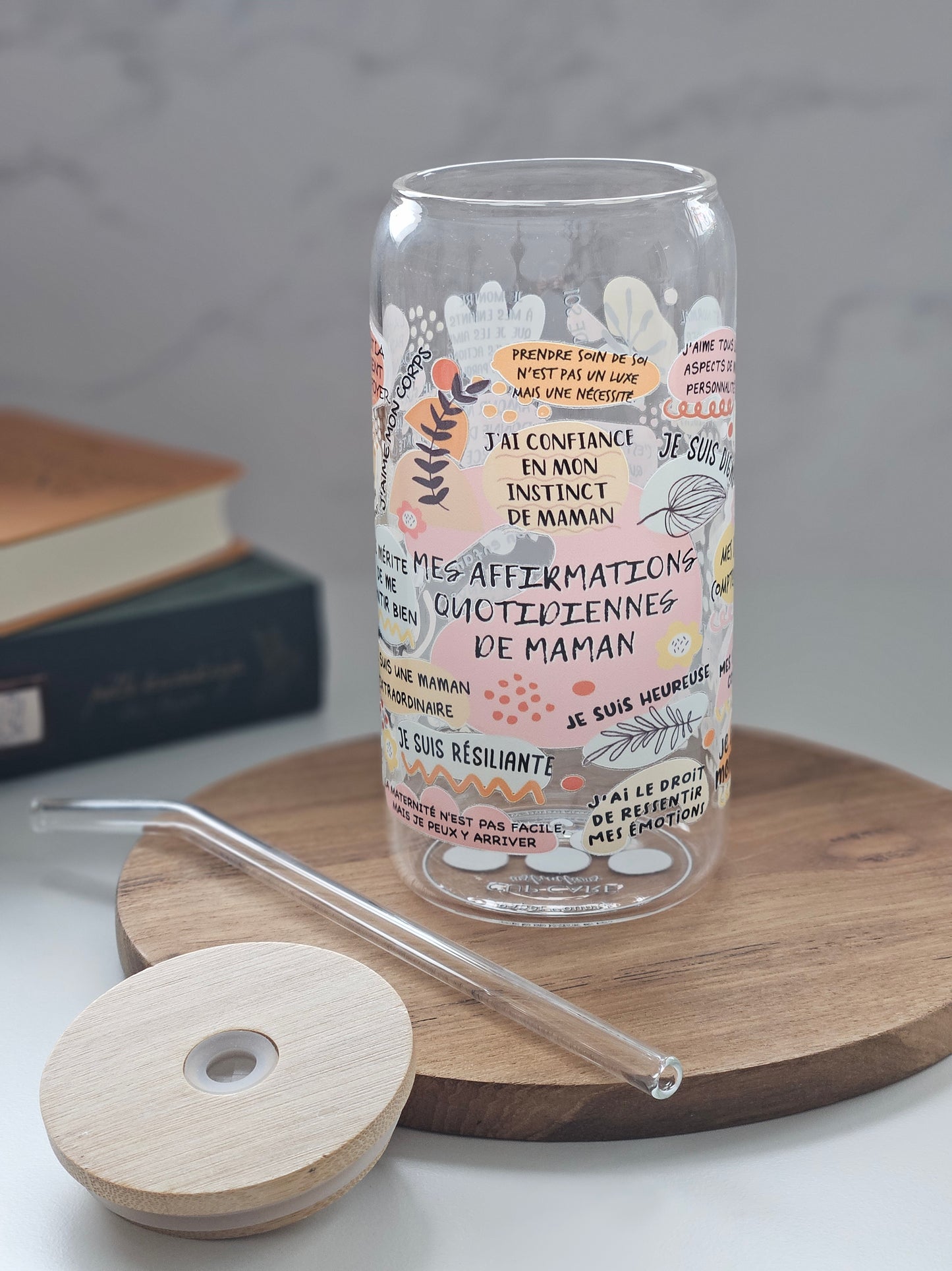 Tasse 'Mes Affirmations Quotidiennes de Maman'