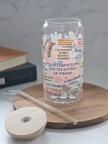 Tasse 'Mes Affirmations Quotidiennes de Maman'