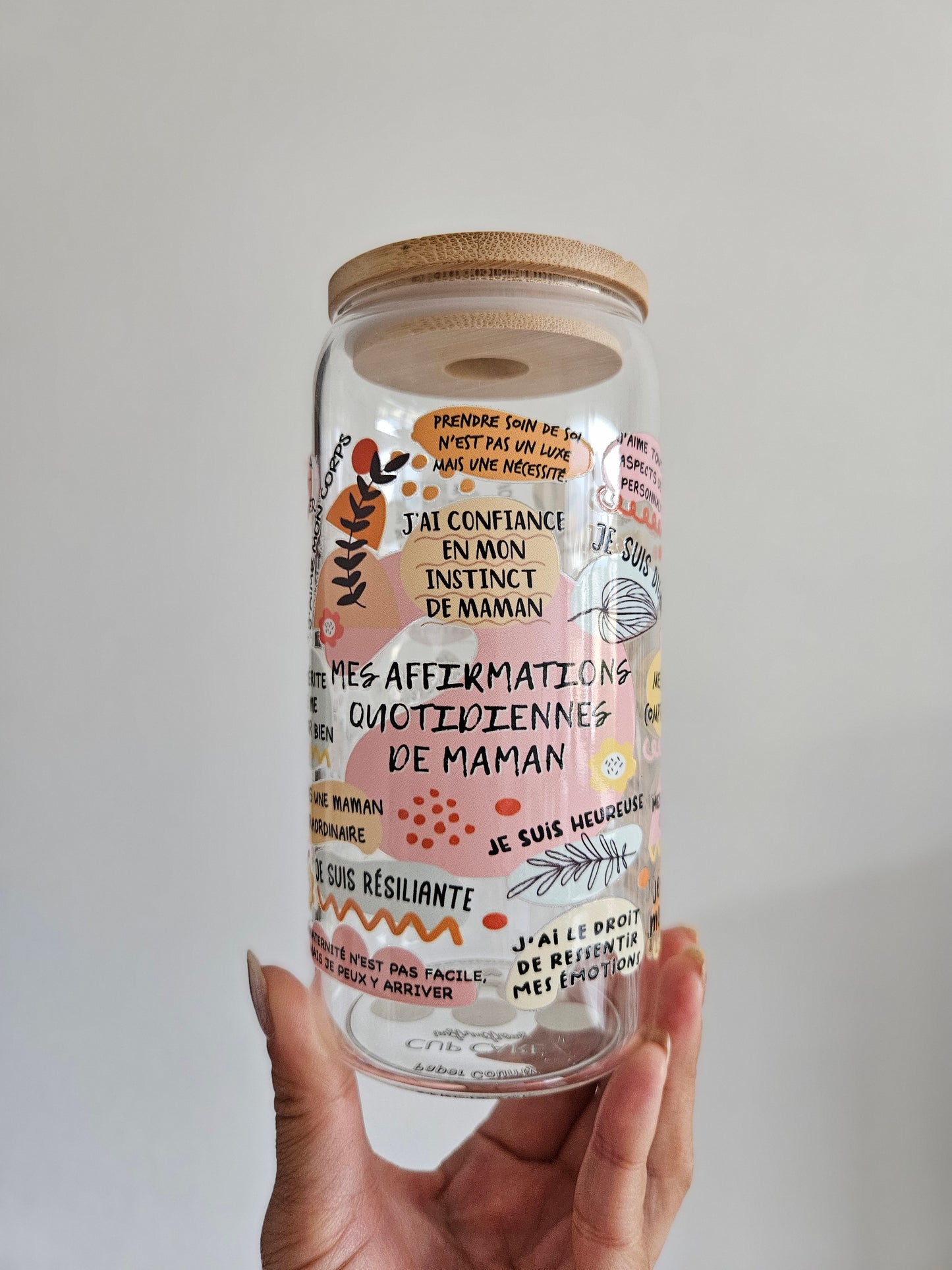 Tasse 'Mes Affirmations Quotidiennes de Maman'