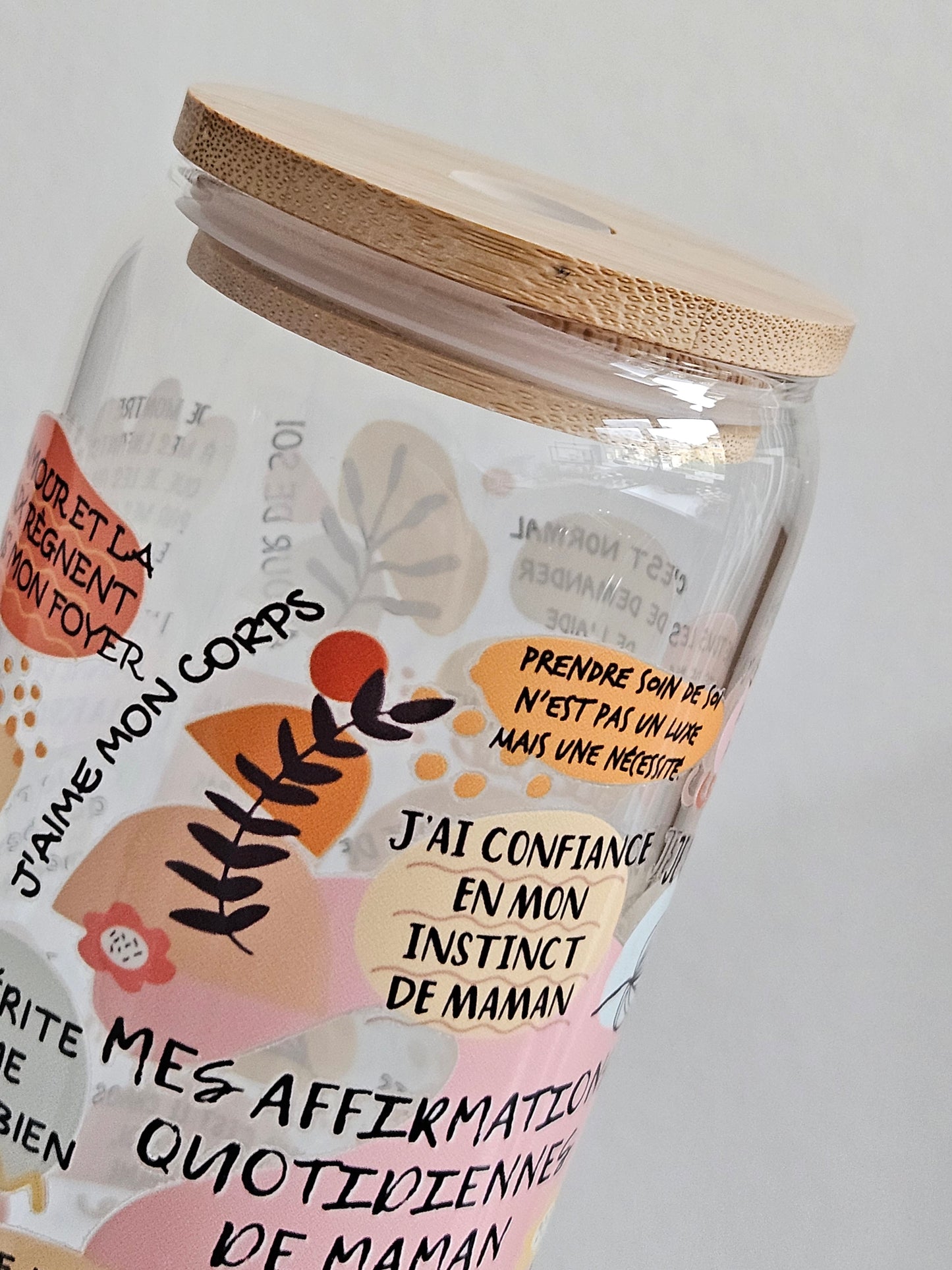 Tasse 'Mes Affirmations Quotidiennes de Maman'