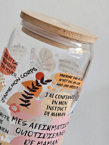 Tasse 'Mes Affirmations Quotidiennes de Maman'