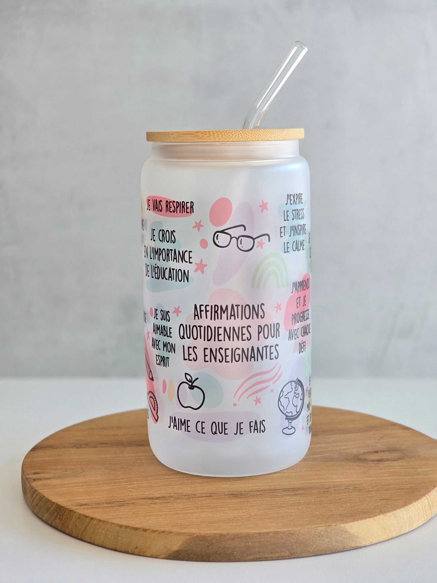 Affirmations Quotidiennes pour les Enseignantes - Sublimation style