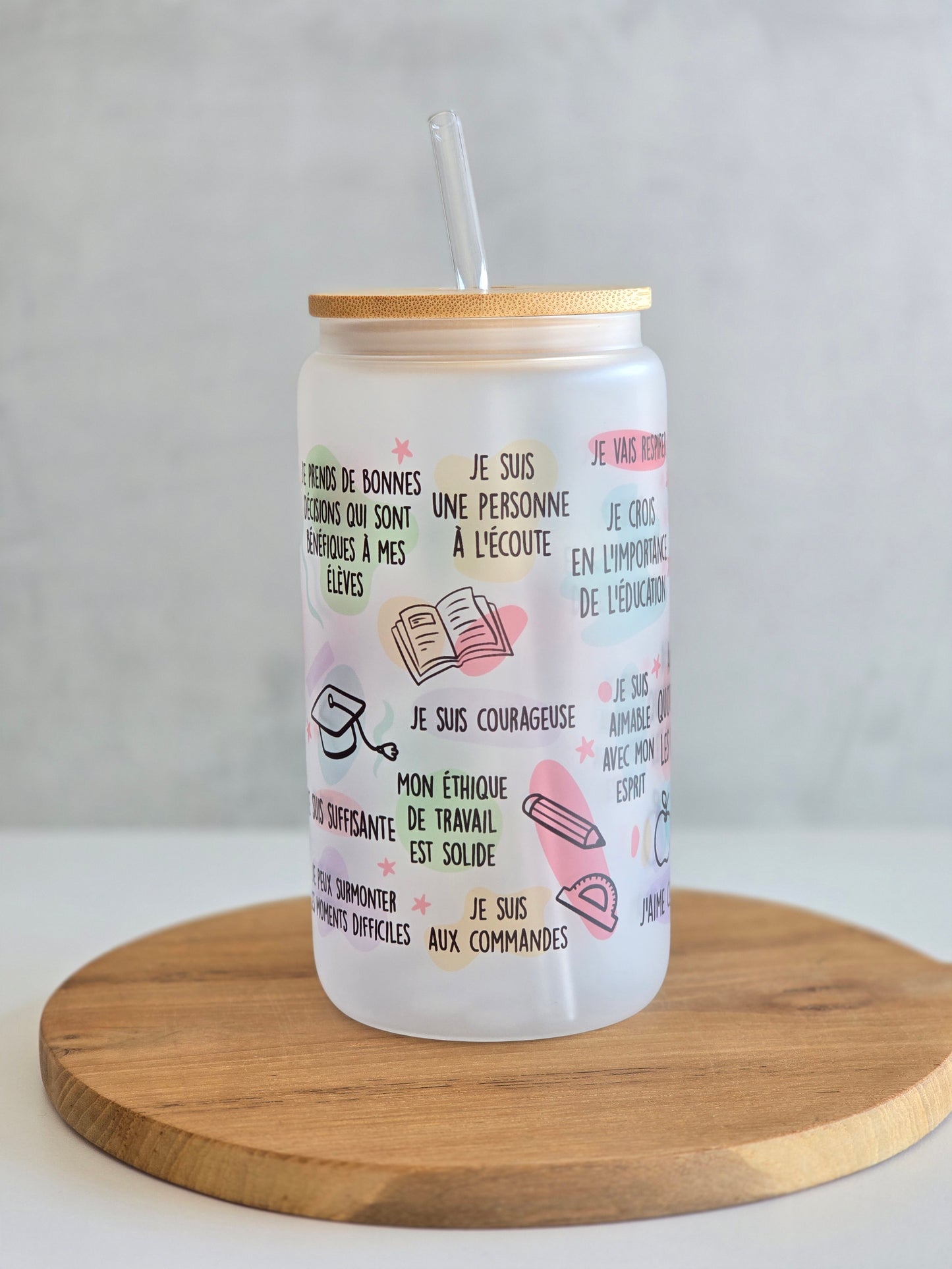 Affirmations Quotidiennes pour les Enseignantes - Sublimation style