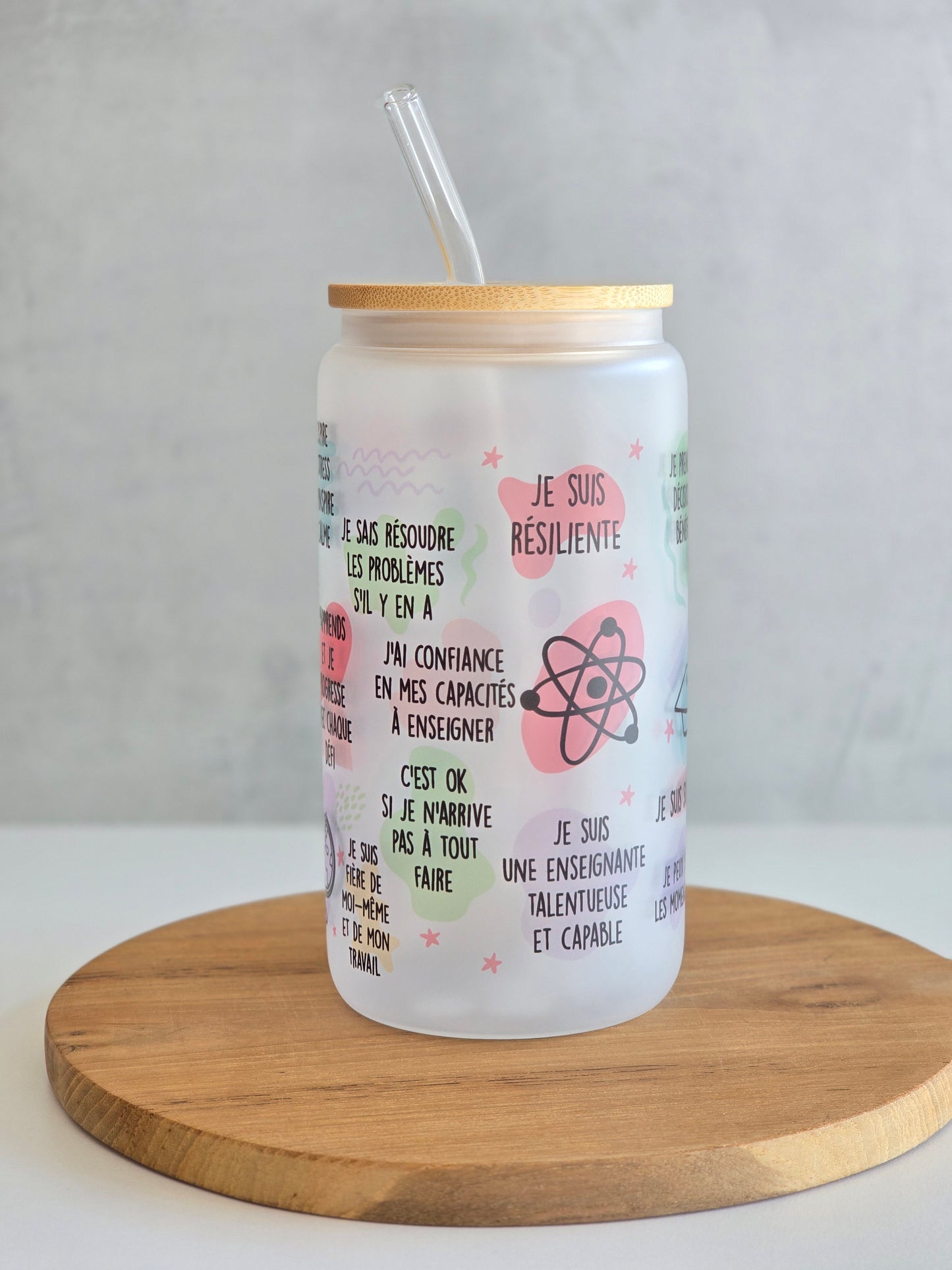 Affirmations Quotidiennes pour les Enseignantes - Sublimation style