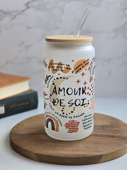 Amour de Soi Glass Cup