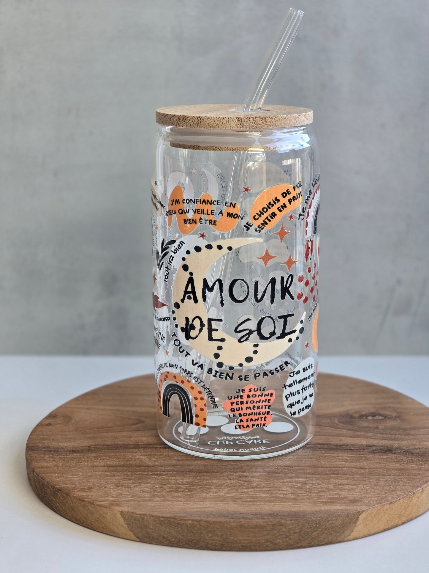 'Amour de Soi' Glasbecher