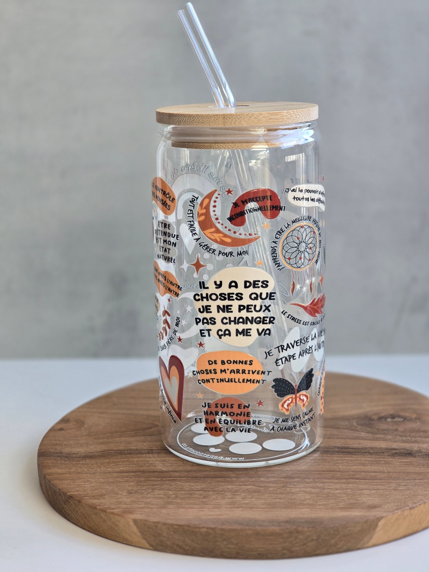 'Amour de Soi' Glasbecher