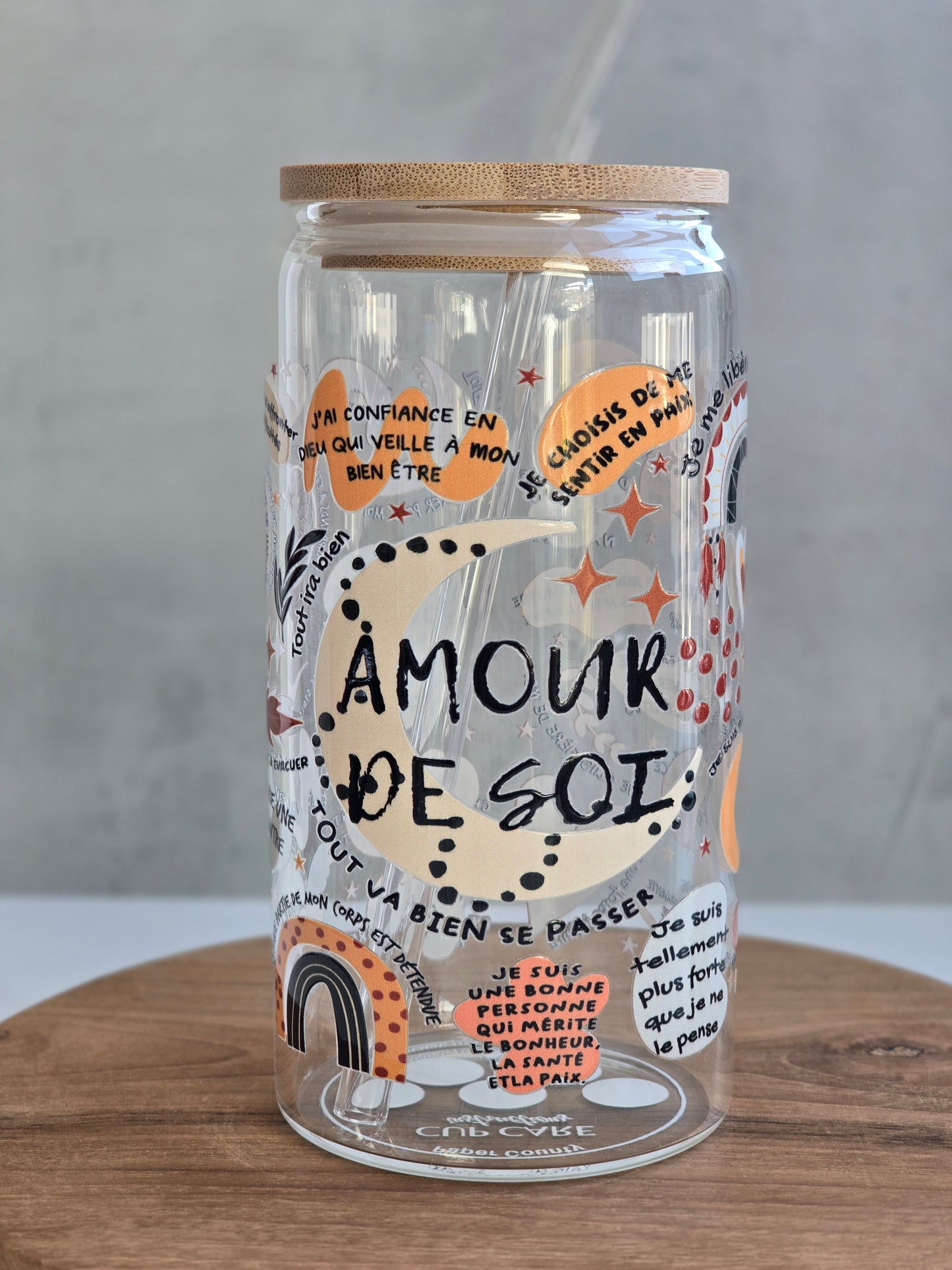 'Amour de Soi' Glasbecher