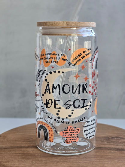 'Amour de Soi' Glasbecher