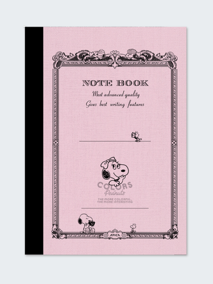 Carnet A6 Apica Classic Design – PEANUTS Belle Rose