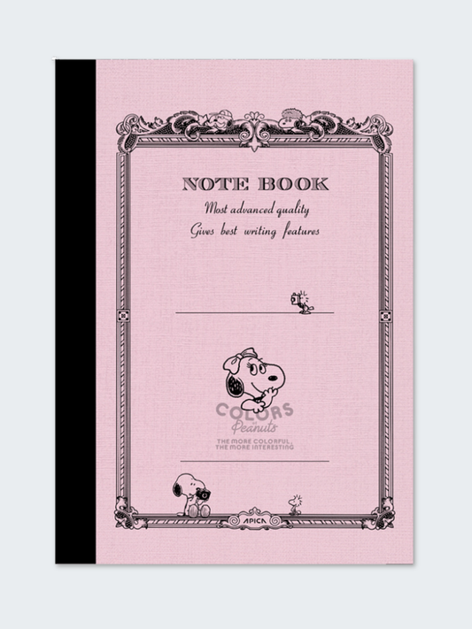 Carnet A6 Apica Classic Design – PEANUTS Belle Rose