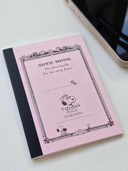 Carnet A6 Apica Classic Design – PEANUTS Belle Rose