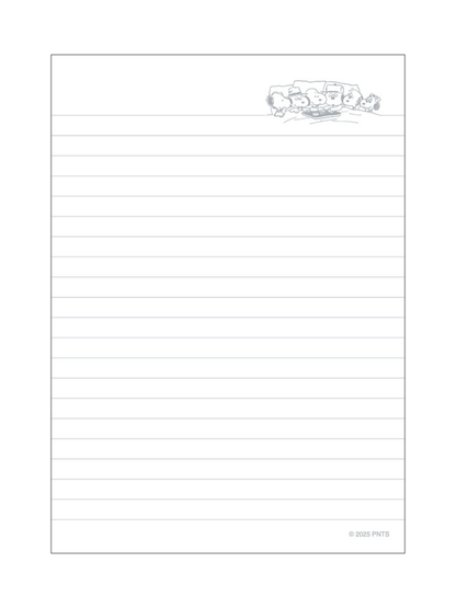 Carnet A6 Apica Classic Design – PEANUTS Belle Rose