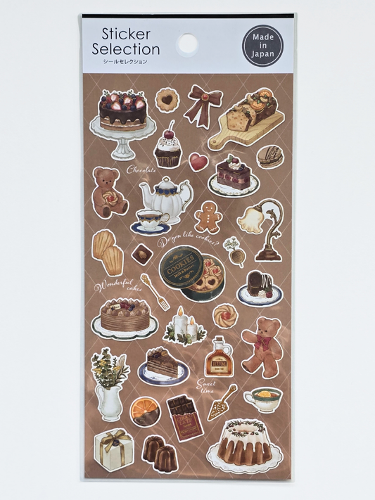 Baked Sweets Sticker Sheet