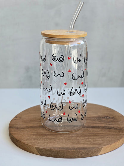Body Love Glass Cup