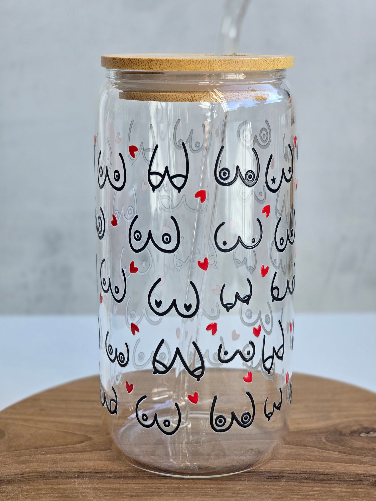 Body Love Glass Cup