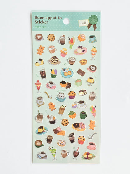 Café & Dessert Sticker Sheet