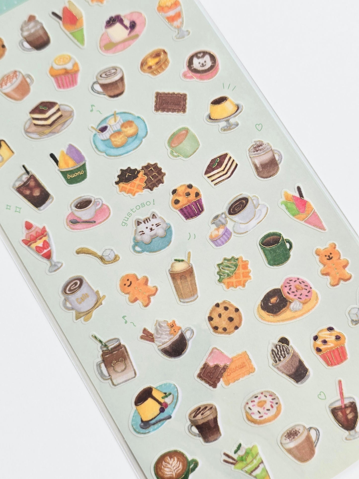 Café & Dessert Sticker Sheet