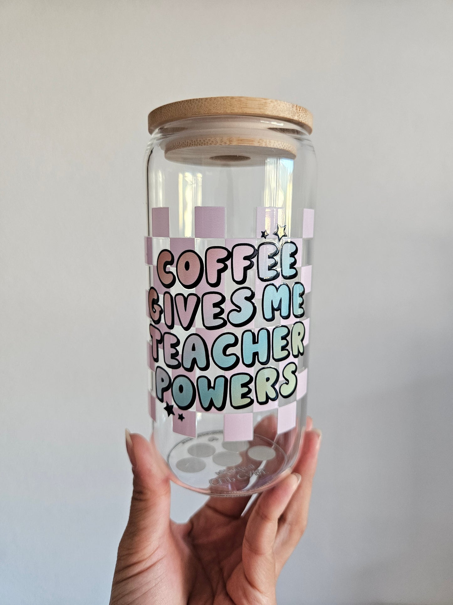 Tasse 'Coffee Gives Me Teacher Powers'
