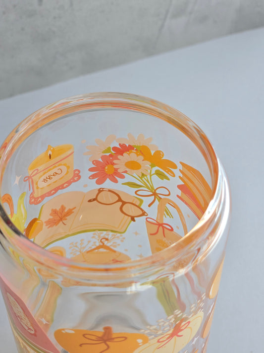 Cozy Cottage Glass Cup