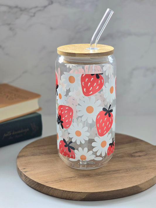 Daisy & Strawberry Cup