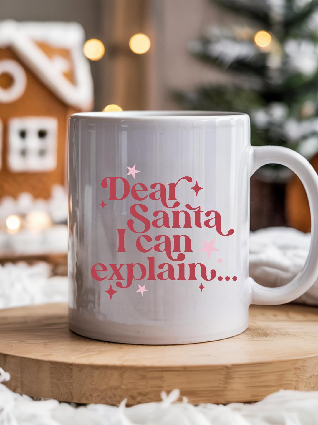 Dear Santa, I Can Explain… Mug