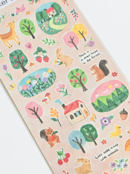 Forest Friends Sticker Sheet