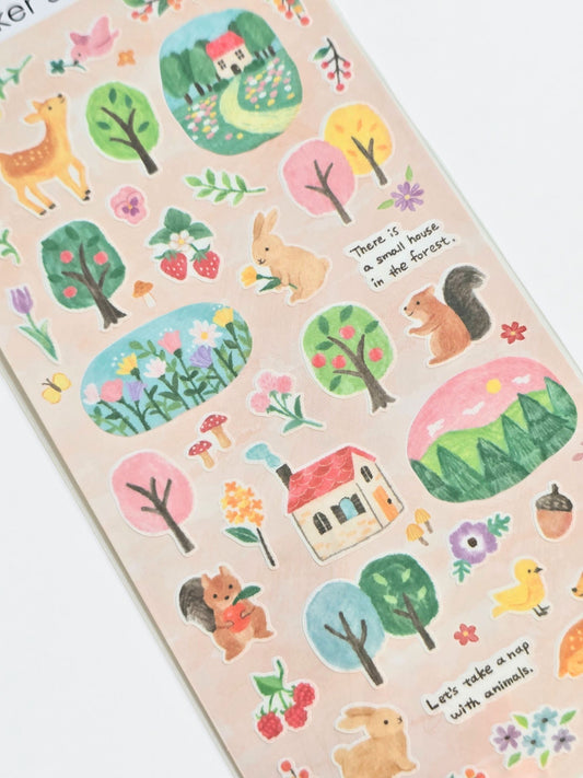 Forest Friends Sticker Sheet