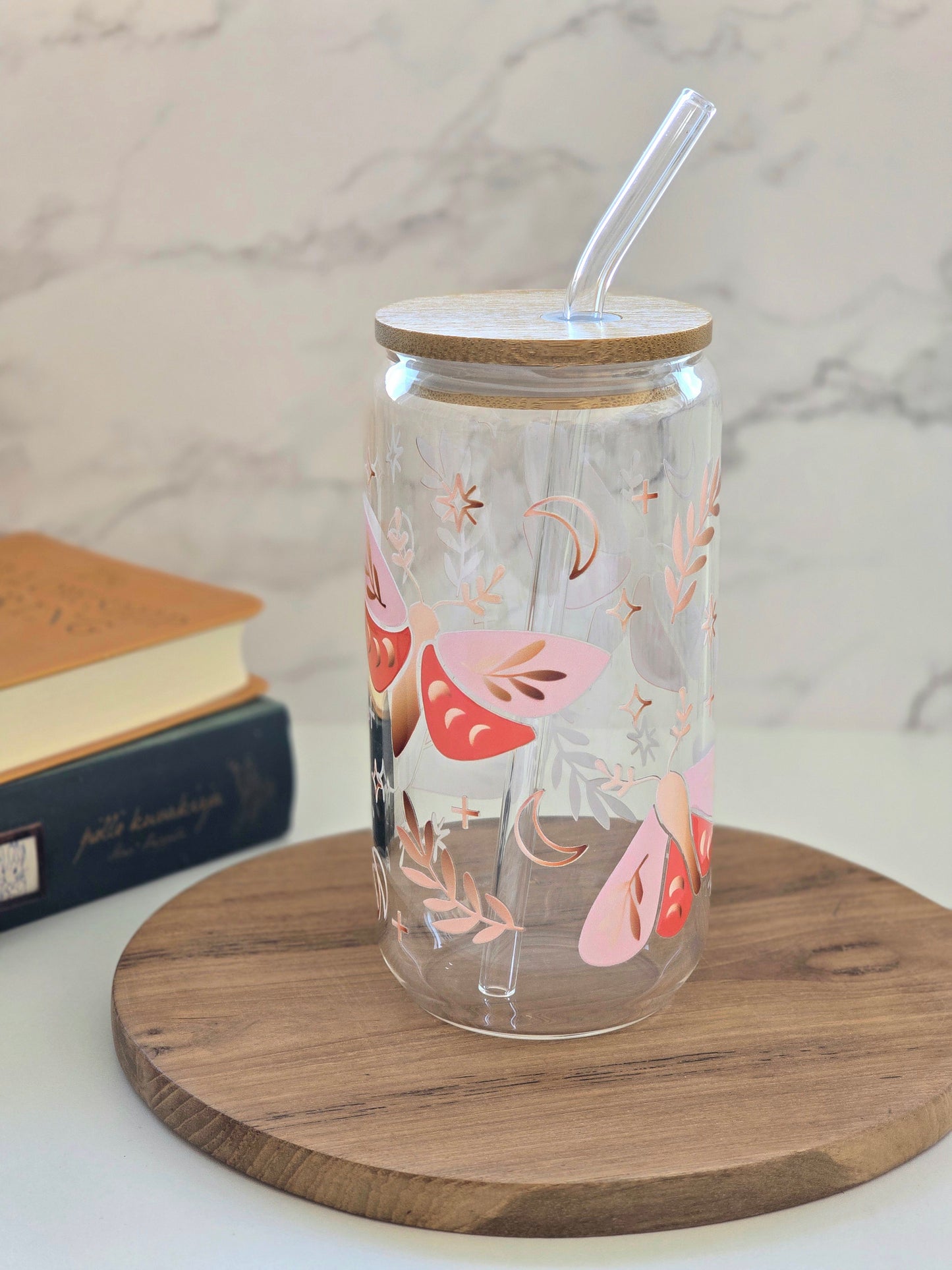 Tasse Goldener Schmetterling