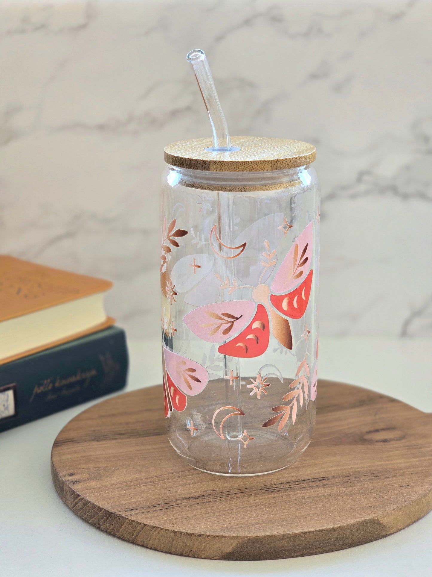 Tasse Goldener Schmetterling