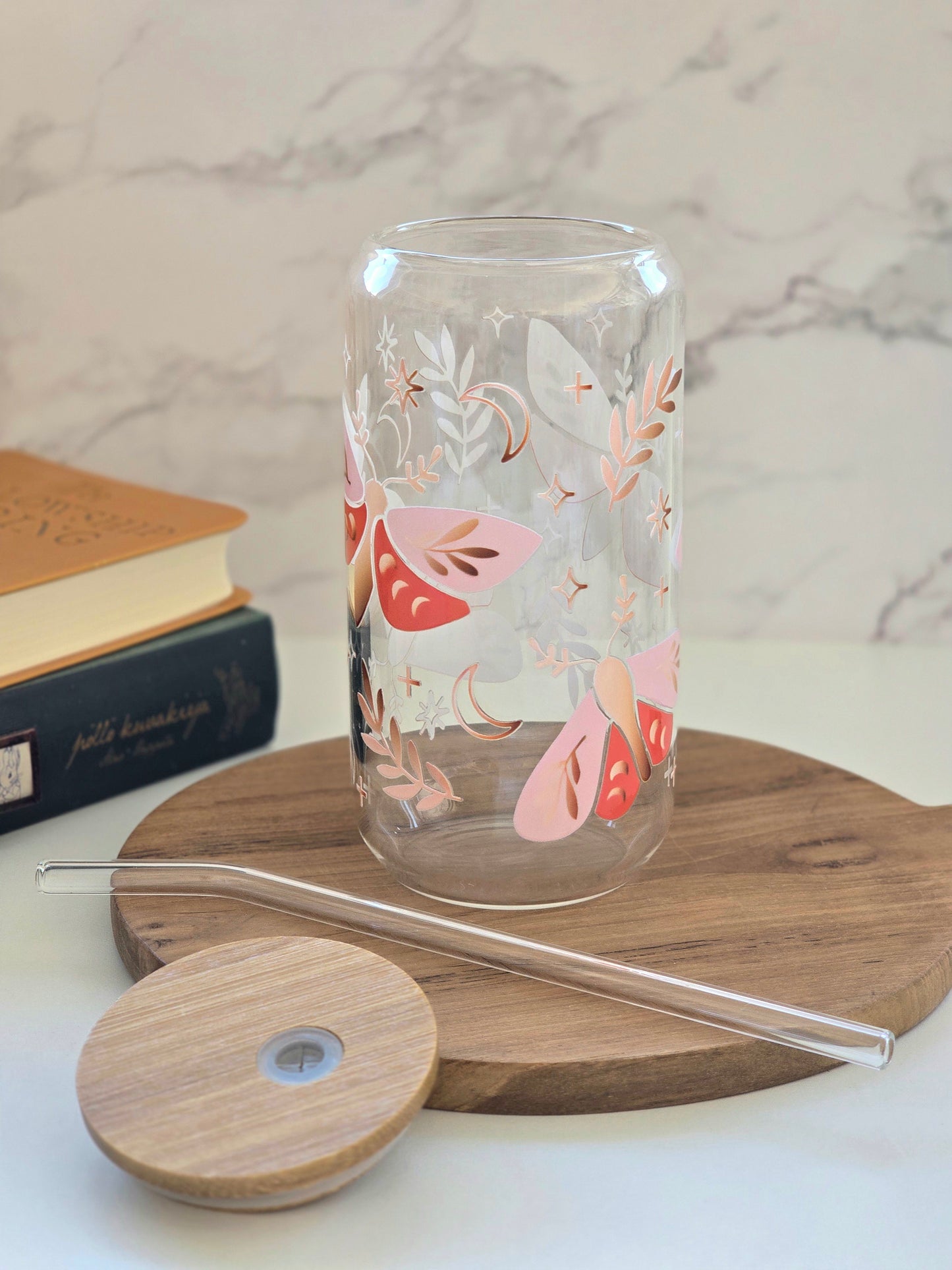 Tasse Goldener Schmetterling