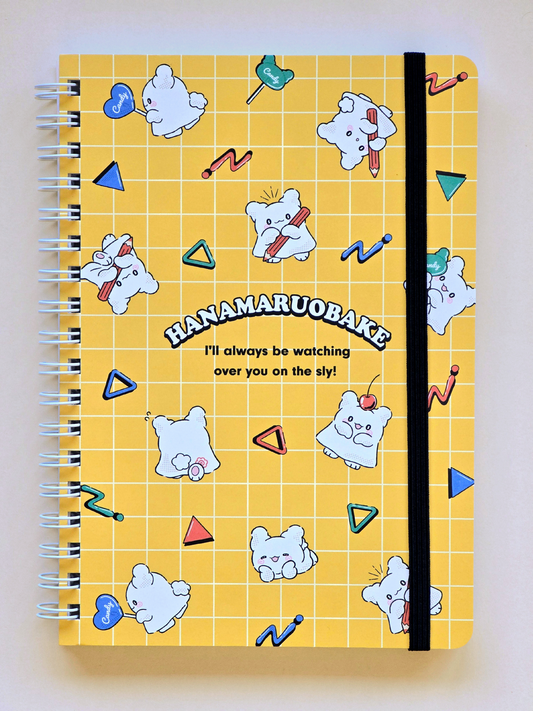 Offizielles Hanamaruobake Spiral-Notizbuch – Importiert aus Japan