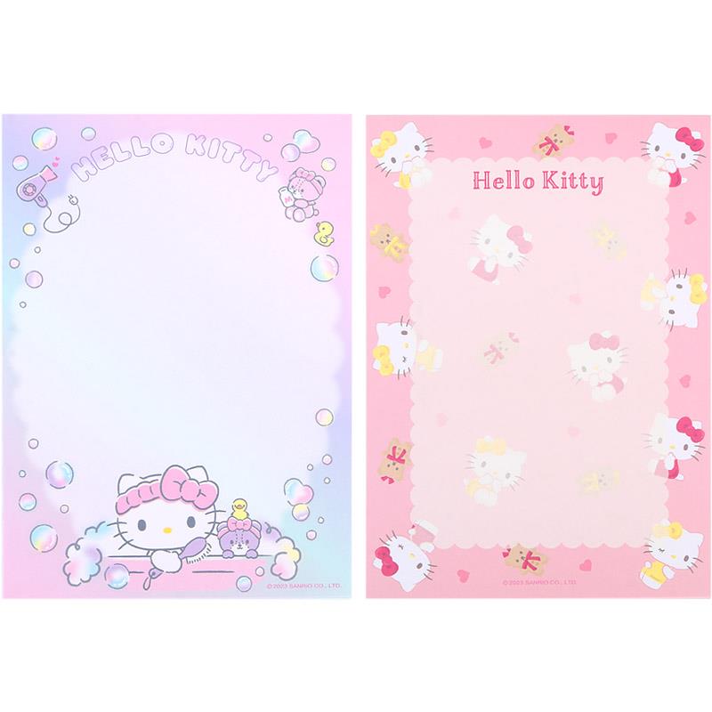 Hello Kitty 8-Design Memo Pad with Stickers