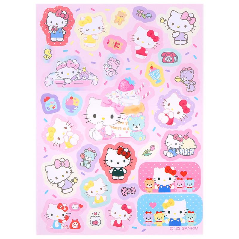 Hello Kitty 8-Design Memo Pad with Stickers