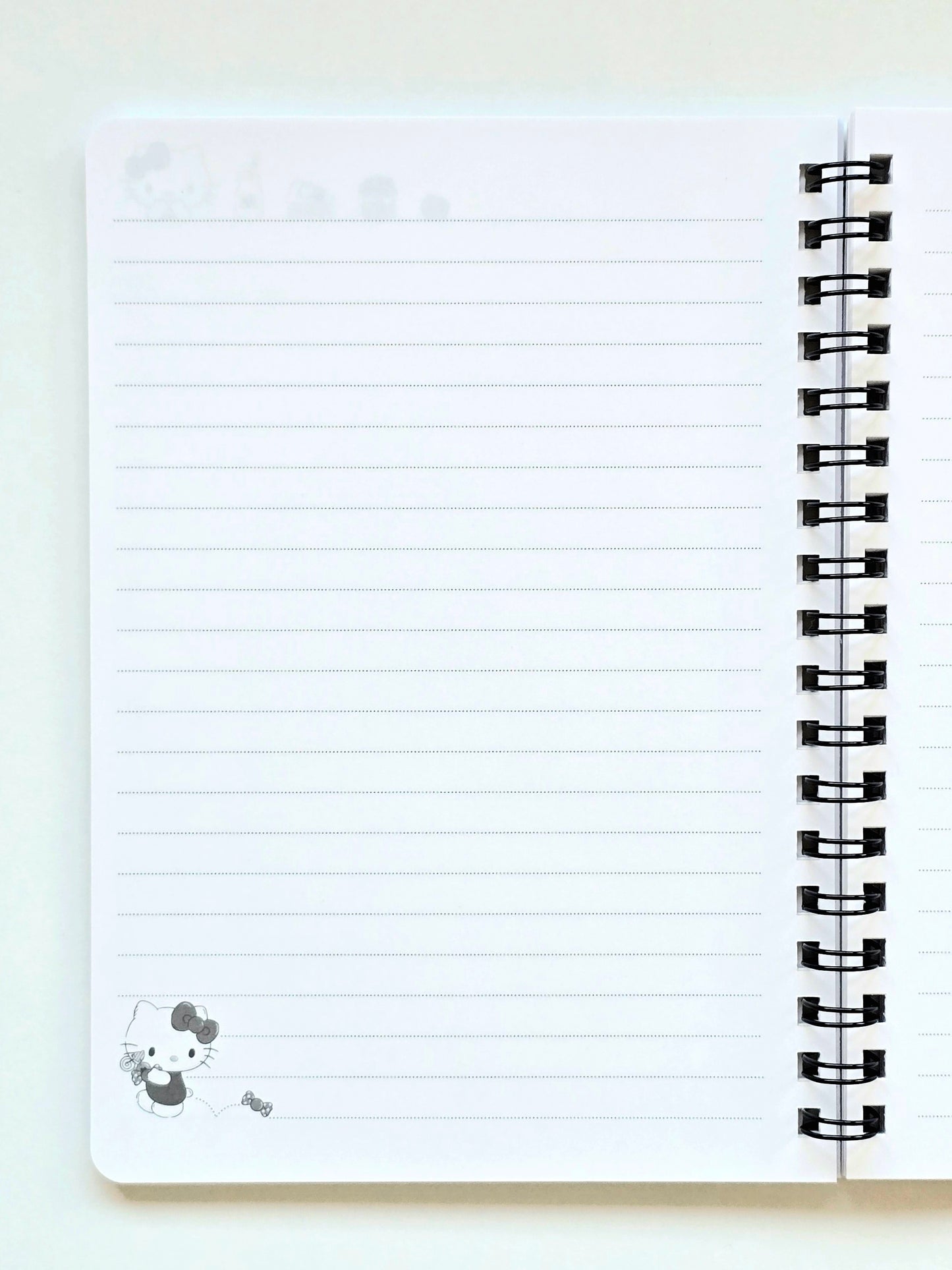 Offizielles Hello Kitty Spiral-Notizbuch – Importiert aus Japan
