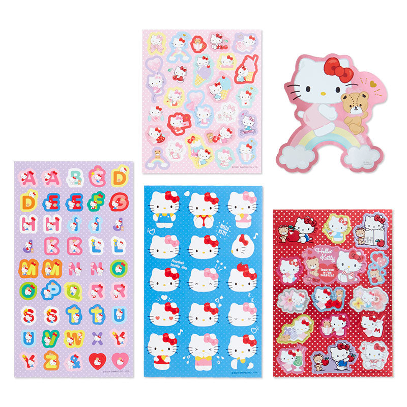 Hello Kitty Sticker-Set mit Volumen