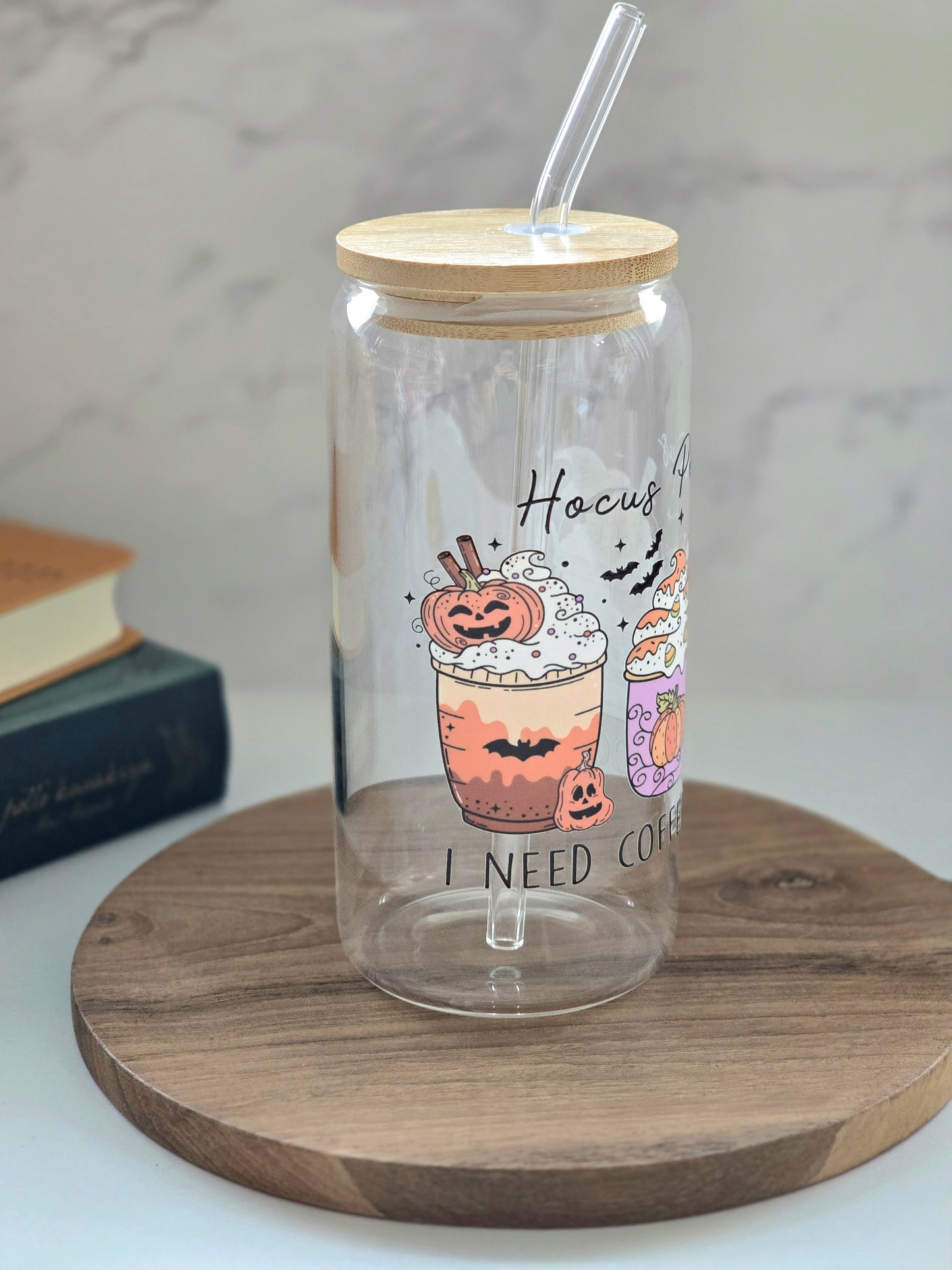 Hocus Pocus Glass Cup