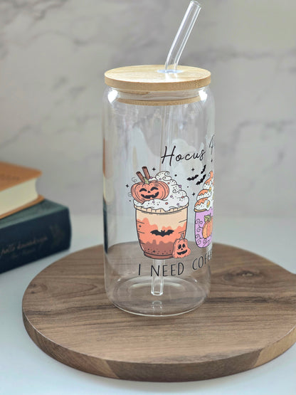 Hocus Pocus Glass Cup