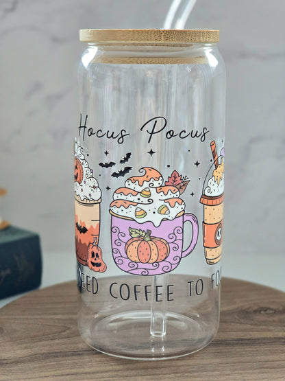 Hocus Pocus Glass Cup