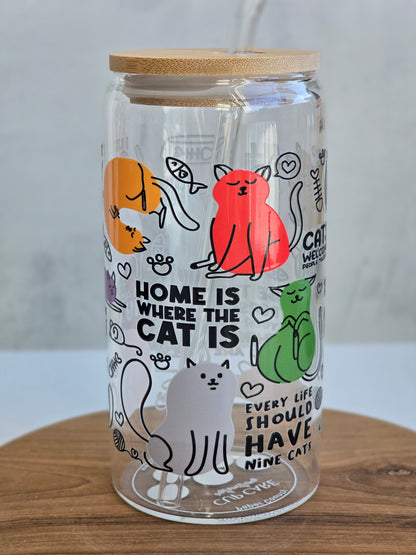 Tasse 'Home is Where the Cat is'