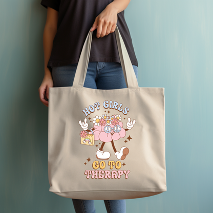 'Hot Girls Go To Therapy' Sac Fourre-Tout