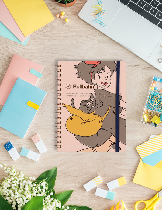Kiki’s Delivery Service Rollbahn Spiral Notebook – Kiki Takes Flight