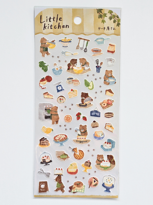 Little Kitchen Sticker Sheet – Cake Shop