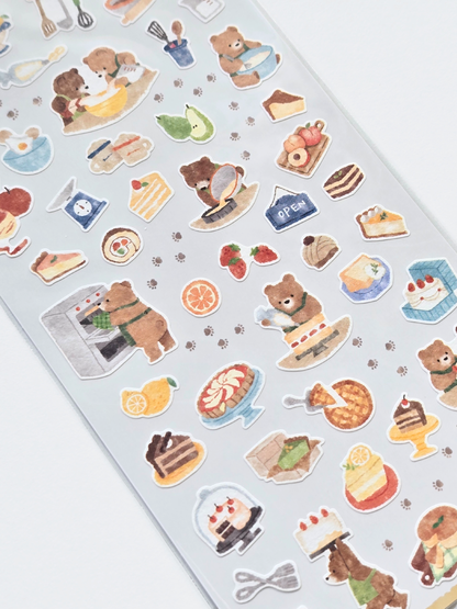 Little Kitchen Sticker Sheet – Cake Shop