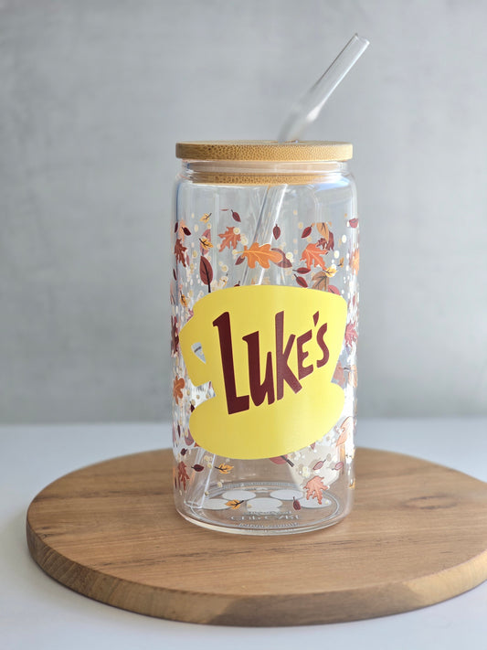 Personalised Glass Cup – Custom Design